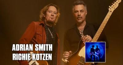 Adrian Smith y Richie Kotzen presentan nuevo sencillo White Noise de nuevo álbum Black Light / White Noise