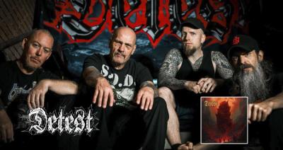 Detest presentan nuevo sencillo F.Y.M.M.F. de nuevo álbum A World Drowning In Detest