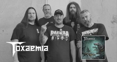 Toxaemia presentan nuevo sencillo Blood Red de nuevo álbum Rejected Souls Of Kerberus